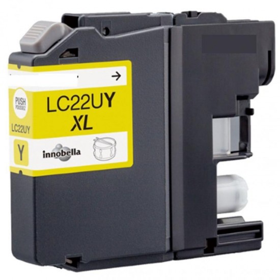 Compativel Brother LC-22UY  16ml Amarelo