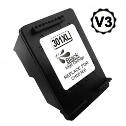 Compativel HP 301XLBK  15ml Preto