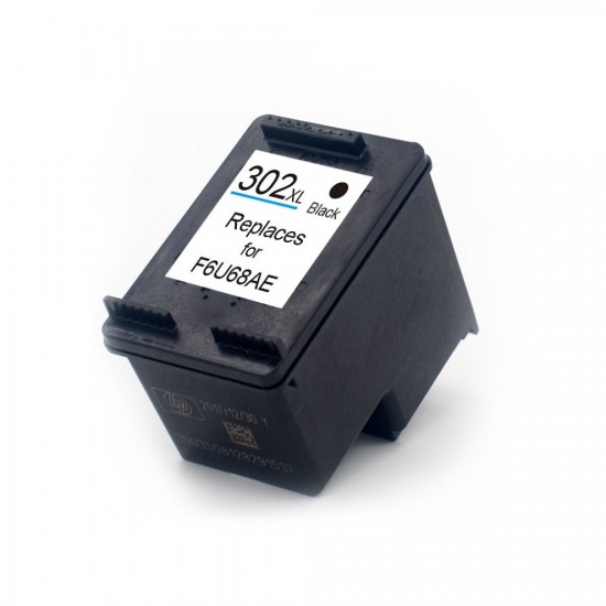 Compativel HP 302BKXL  18ml Preto