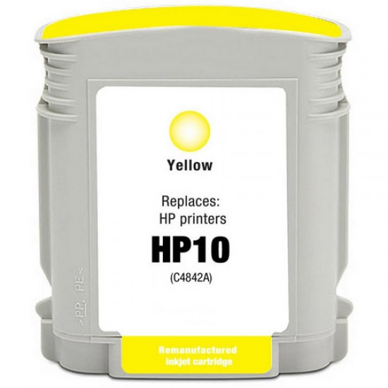 Compativel HP 10Y  28ml Amarelo