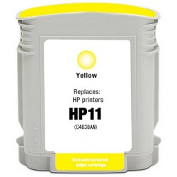 Compativel HP 11Y 28ml Amarelo