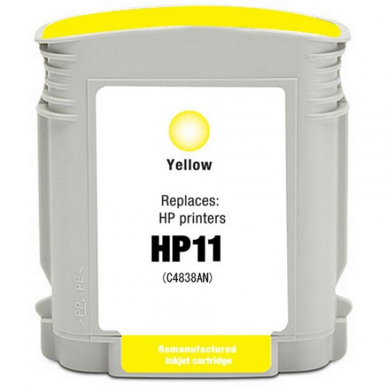 Compativel HP 11Y 28ml Amarelo